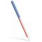 Czech Republic Flag Distressed Apple Pencil (2nd Gen 2019) Skin