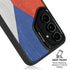 Czech Republic Flag Distressed Galaxy S25 Kickstand Case