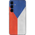 Czech Republic Flag Distressed Galaxy S25 Skin