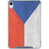 Czech Republic Flag Distressed iPad 11th Gen (2025) Clear Case