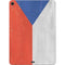 Czech Republic Flag Distressed Apple iPad Air Skin