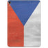 Czech Republic Flag Distressed Apple iPad Pro Skin