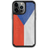 Czech Republic Flag Distressed iPhone Cases