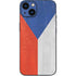 Czech Republic Flag Distressed iPhone 15 Skin
