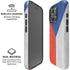 Czech Republic Flag Distressed iPhone 16 Pro Magsafe Impact Case