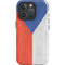 Czech Republic Flag Distressed iPhone 16 Pro Max Impact Case