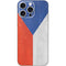 Czech Republic Flag Distressed iPhone 16 Pro Max Skin