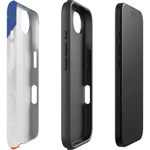 Czech Republic Flag Distressed iPhone 16e Impact Case