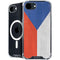 Czech Republic Flag Distressed iPhone 16e MagSafe Case