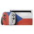 Czech Republic Flag Distressed Nintendo Switch 2 (2025) with Joy-Con Skin