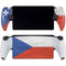 Czech Republic Flag Distressed PlayStation Portal Remote Player Skin