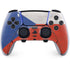 Czech Republic Flag Distressed PS5 DualSense Edge Pro Controller Skin