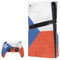 Czech Republic Flag Distressed PS5 Pro Disk Bundle Skin