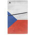 Czech Republic Flag Distressed PS5 Slim Digital Edition Console Skin