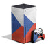 Czech Republic Flag Distressed Xbox Series X Skins