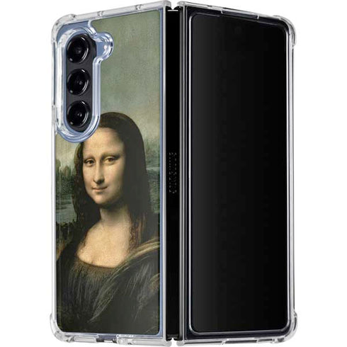 da Vinci - Mona Lisa by Da Vinci Galaxy Z Fold5 5G Clear Case