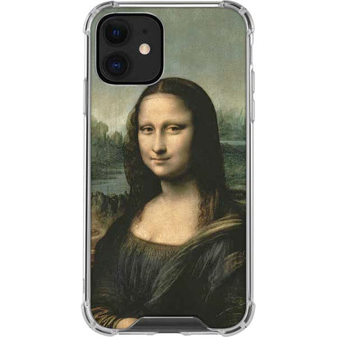 Leonardo da Vinci Mona Lisa iPhone 12 Mini Clear Case