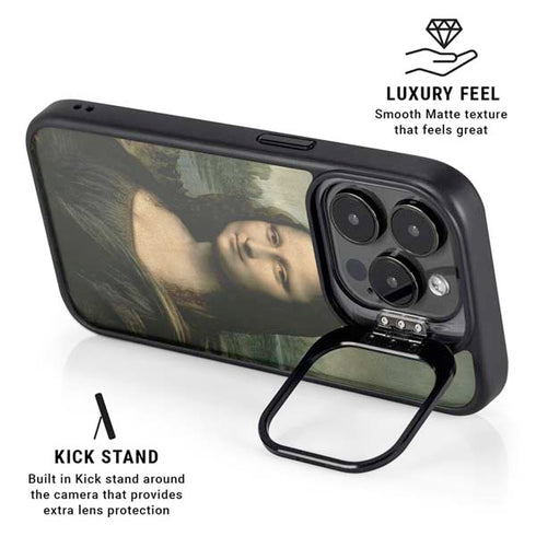 Da Vinci - Mona Lisa by Da Vinci iPhone 13 Pro Max Kickstand Case