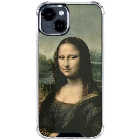 da Vinci - Mona Lisa by Da Vinci iPhone 15 Clear Case
