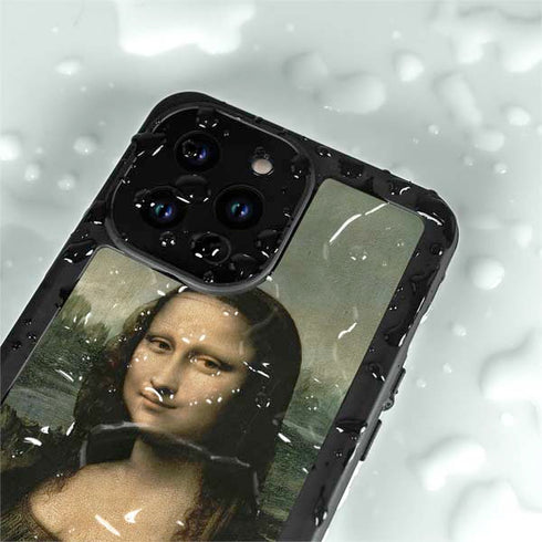 Da Vinci - Mona Lisa by Da Vinci iPhone 15 Pro Waterproof Case
