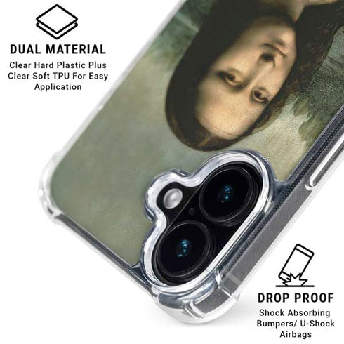 Da Vinci - Mona Lisa by Da Vinci iPhone 16 Clear Case
