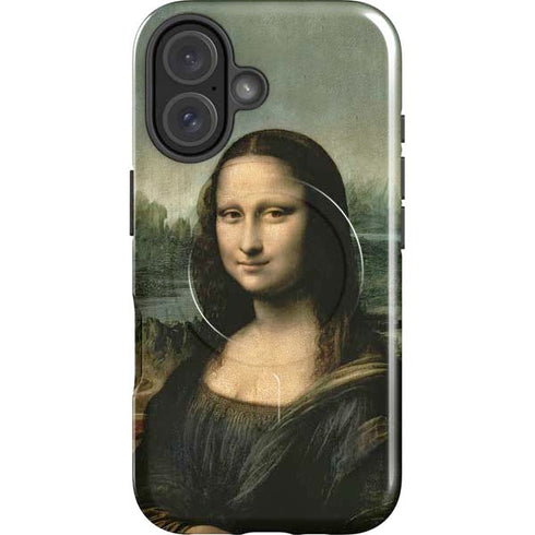 Da Vinci - Mona Lisa by Da Vinci iPhone 16 Magsafe Impact Case