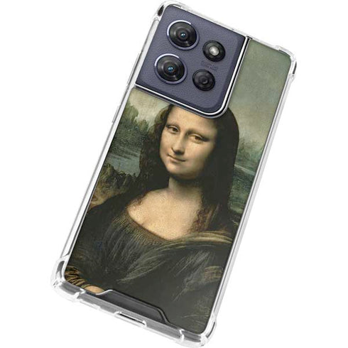 Da Vinci - Mona Lisa by Da Vinci Moto G 5G (2025) Clear Case