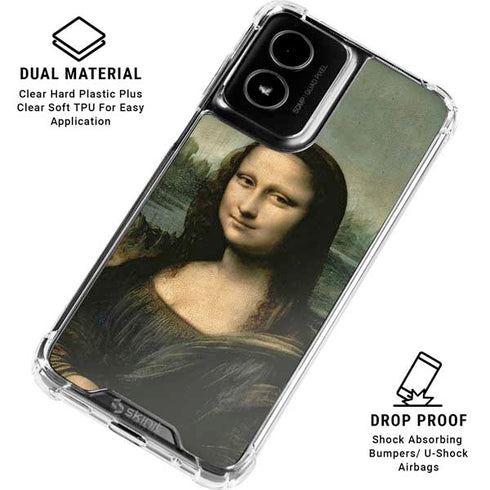 Da Vinci - Mona Lisa by Da Vinci Moto G Power 5G (2024) Clear Case