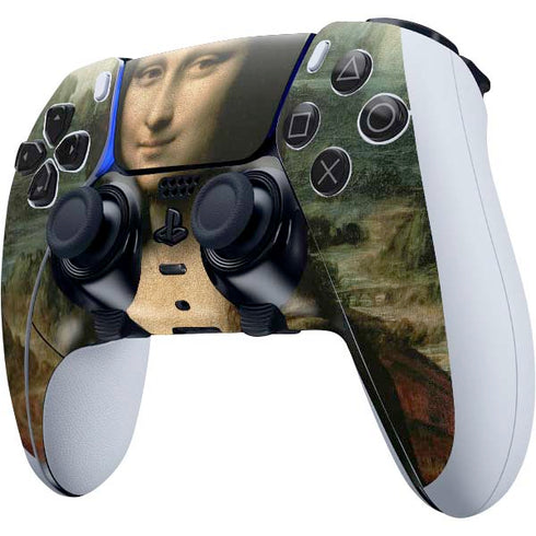 Leonardo da Vinci Mona Lisa PS5 DualSense Edge Pro Controller Skin