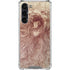 da Vinci - Sketch of a roaring lion by Da Vinci Galaxy S24 FE Clear Case