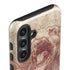 da Vinci - Sketch of a roaring lion by Da Vinci Galaxy S25 Impact Case