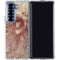 da Vinci - Sketch of a roaring lion by Da Vinci Galaxy Z Fold6 Clear Case