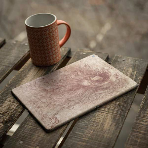 da Vinci - Sketch of a roaring lion by Da Vinci iPad Skins