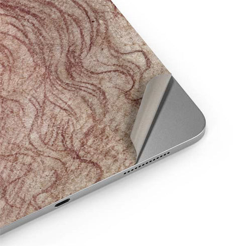 da Vinci - Sketch of a roaring lion by Da Vinci Apple iPad Air Skin