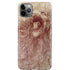 da Vinci - Sketch of a roaring lion by Da Vinci iPhone Cases
