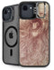 da Vinci - Sketch of a roaring lion by Da Vinci iPhone 16e Kickstand Case