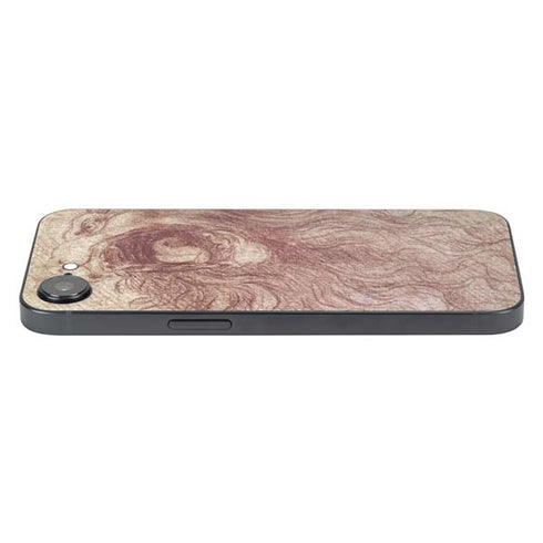 da Vinci - Sketch of a roaring lion by Da Vinci iPhone 16e Skin