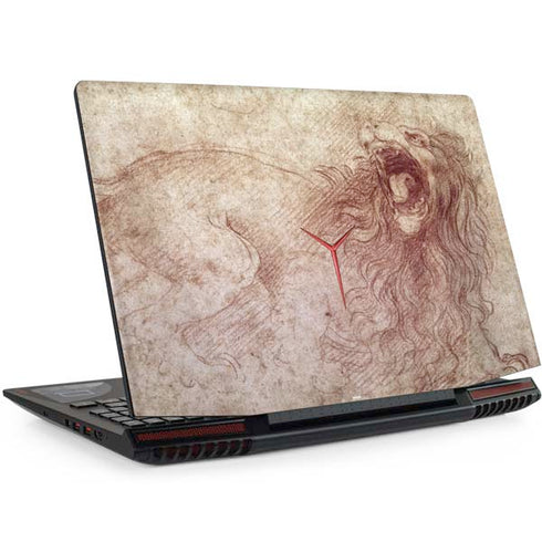 da Vinci - Sketch of a roaring lion by Da Vinci Legion Y720 Skin