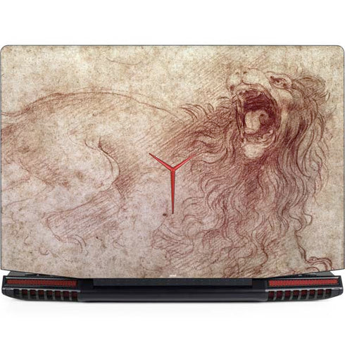 da Vinci - Sketch of a roaring lion by Da Vinci Legion Y720 Skin