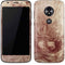 da Vinci - Sketch of a roaring lion by Da Vinci Moto E5 Play Skin