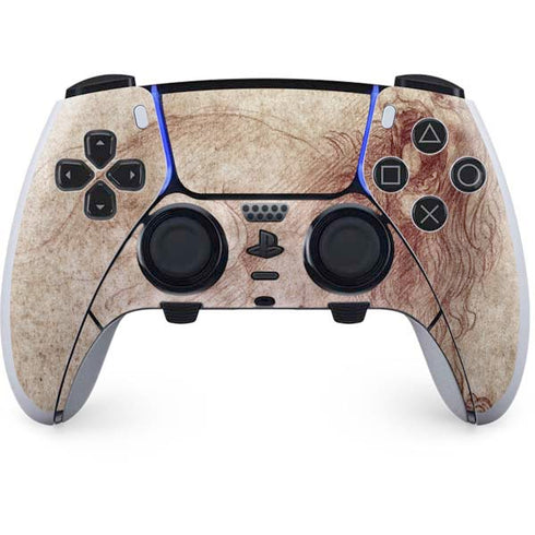 da Vinci - Sketch of a roaring lion by Da Vinci PlayStation PS5 Skins