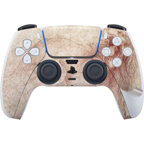 da Vinci - Sketch of a roaring lion by Da Vinci PS5 Pro Bundle Skin