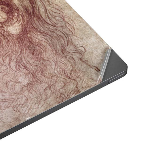 da Vinci - Sketch of a roaring lion by Da Vinci Surface Laptop 7 15in Skin