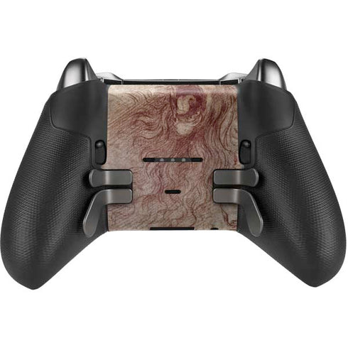 da Vinci - Sketch of a roaring lion by Da Vinci Xbox Elite Wireless Controller Series 2 Skin