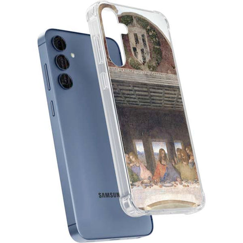 Da Vinci - The Last Supper by Da Vinci Galaxy A55 5G Clear Case