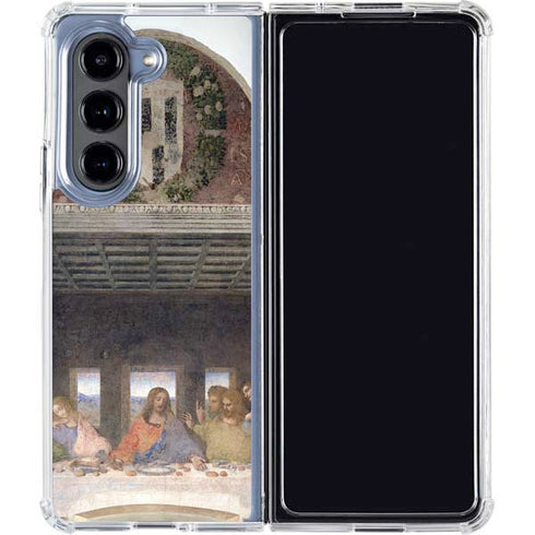 da Vinci - The Last Supper by Da Vinci Galaxy Z Fold5 5G Clear Case
