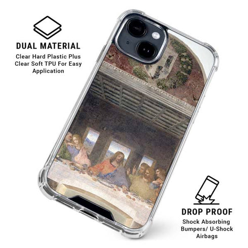 da Vinci - The Last Supper by Da Vinci iPhone 15 Clear Case