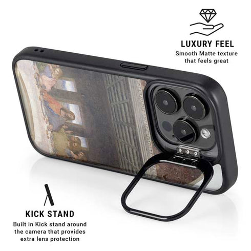 Da Vinci - The Last Supper by Da Vinci iPhone 15 Pro Max Kickstand Case