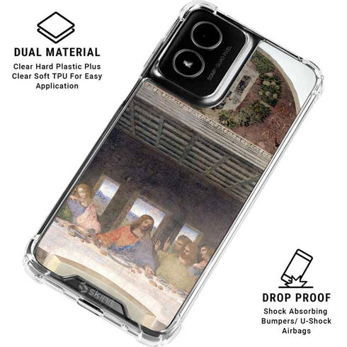 Da Vinci - The Last Supper by Da Vinci Moto G Power 5G (2024) Clear Case