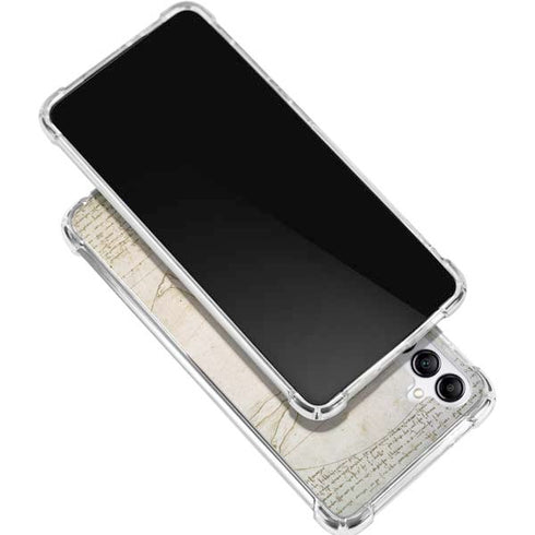 Da Vinci - The Proportions of Man by Da Vinci Galaxy A16 5G Clear Case